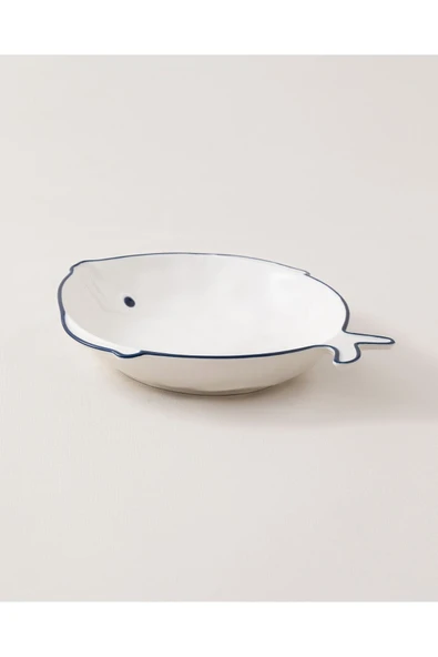 Madame Coco Marine 24 cm Çukur Tabak - Resim 3