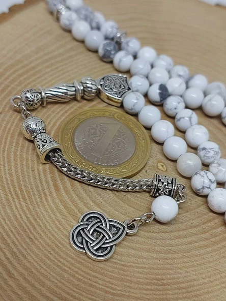 Havlit Taşı 99luk Tesbih 6mm (1862) - Resim 3