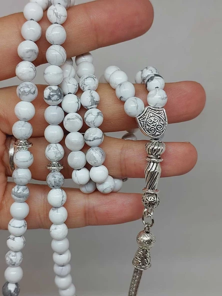 Havlit Taşı 99luk Tesbih 6mm (1862) - Resim 2