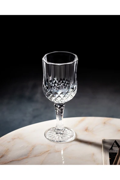 Madame Coco Audrey 4-lü Uzun Boy Şarap Kadehi Seti ürün görseli 1