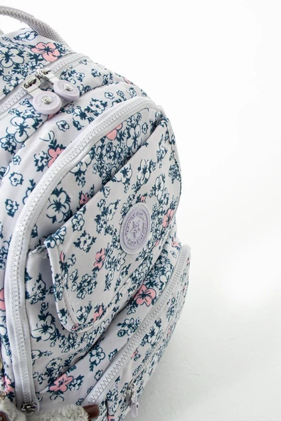 8866 Unisex Klınkır Maymunlu Günlük ve Okul Sırt Çantası - 4