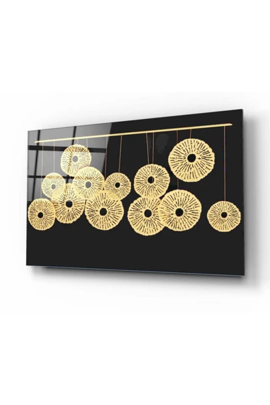 Desen Dekoratif ve Modern Cam Tablo ürün görseli