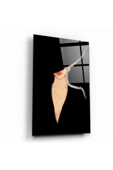 Kadın Dekoratif ve Modern Cam Tablo ürün görseli 1