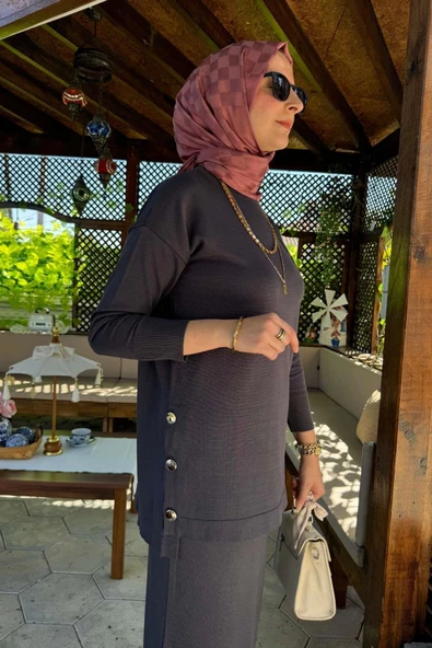 Sezen Triko Takım Antrasit - 7
