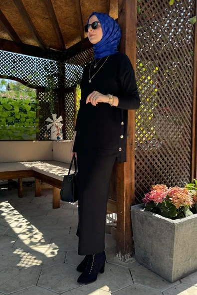 Sezen Triko Takım Siyah - 6