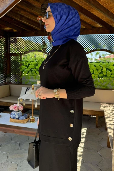 Sezen Triko Takım Siyah - 3