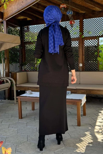 Sezen Triko Takım Siyah - 8