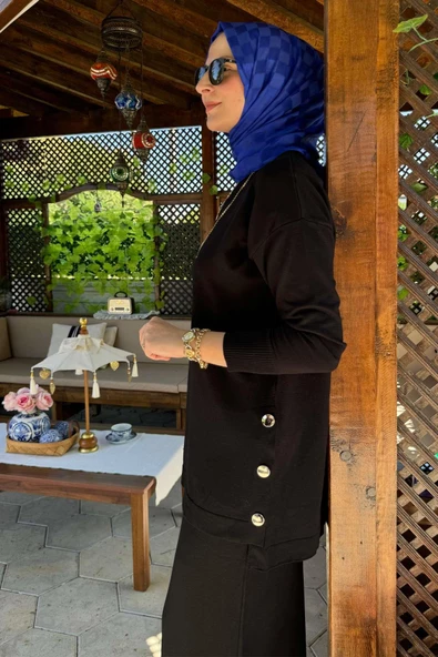 Sezen Triko Takım Siyah - 9