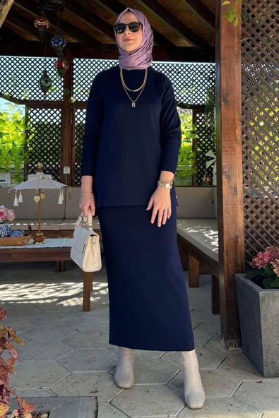 Sezen Triko Takım Lacivert - 4