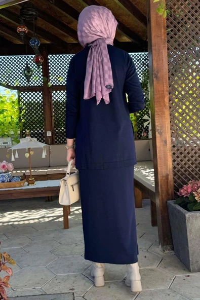 Sezen Triko Takım Lacivert - 7