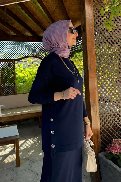 Sezen Triko Takım Lacivert - 5