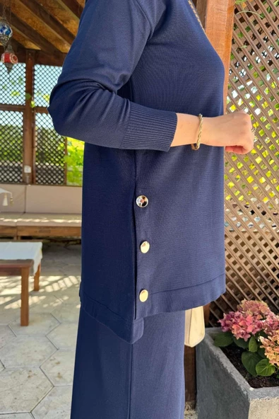 Sezen Triko Takım Lacivert - 3