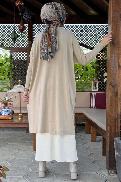 Sevda Triko Tunik Taş - 5