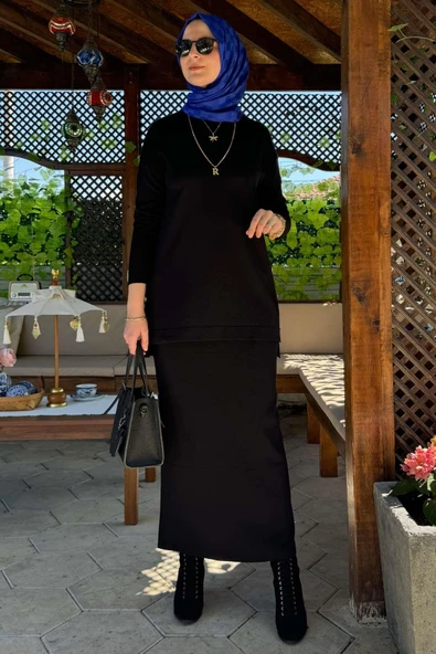 Sezen Triko Takım Siyah - 4