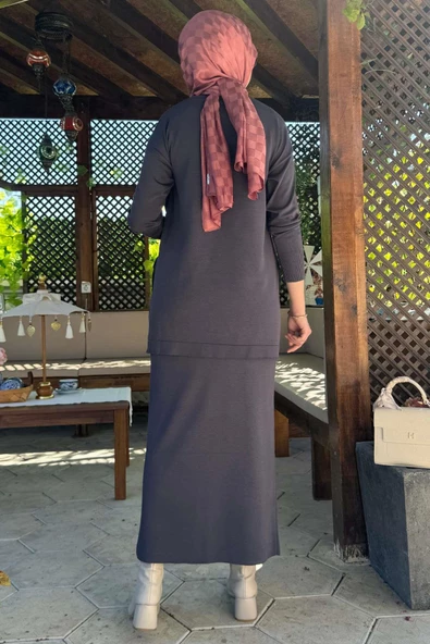 Sezen Triko Takım Antrasit - 8