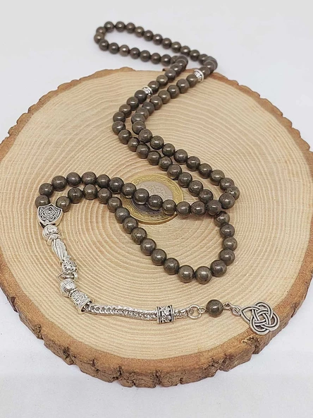 Pirit Taşı 99luk Tesbih 6mm (4867) - Resim 6