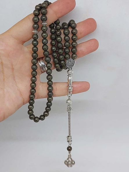Pirit Taşı 99luk Tesbih 6mm (4867) - Resim 5