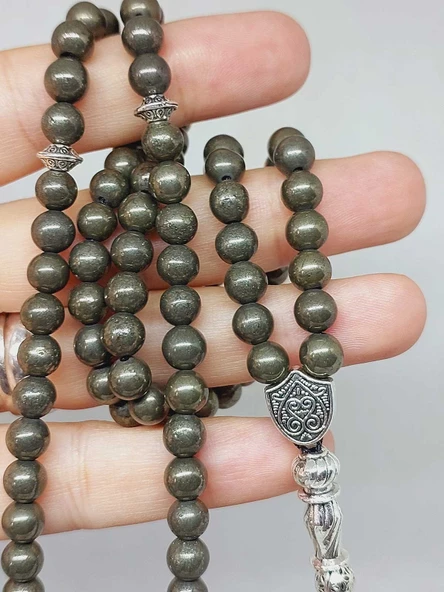 Pirit Taşı 99luk Tesbih 6mm (4867) - Resim 2