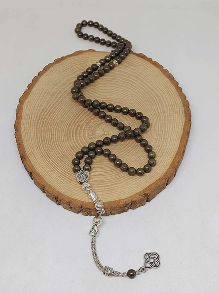 Pirit Taşı 99luk Tesbih 6mm (4867) - Resim 4