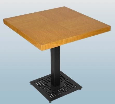 Masa Zus347 Model 90515 Cafe Resturant Yemek Masa Metal Izgara Ayak El Yapım - Resim 4