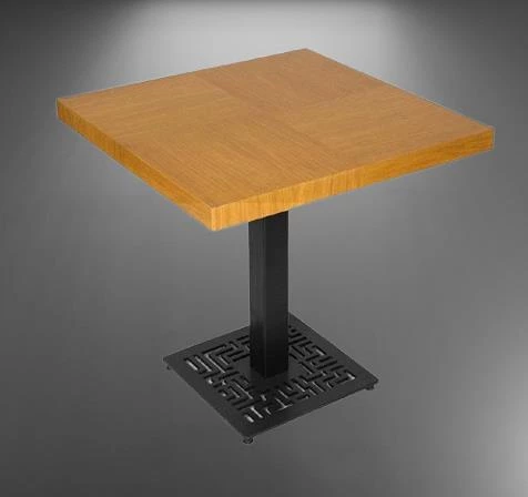 Masa Zus347 Model 90515 Cafe Resturant Yemek Masa Metal Izgara Ayak El Yapım - Resim 7