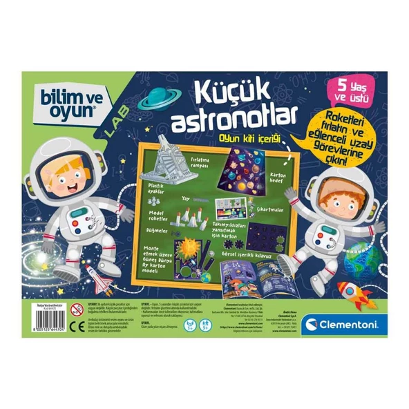 Clementoni Bilim ve Oyun: Küçük Astronotlar 64470 - 5