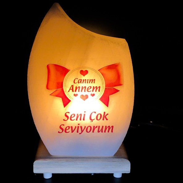 Anneler Gününe Özel Tuz Lambası