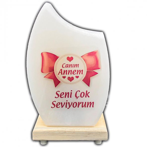 Anneler Gününe Özel Tuz Lambası - Resim 2
