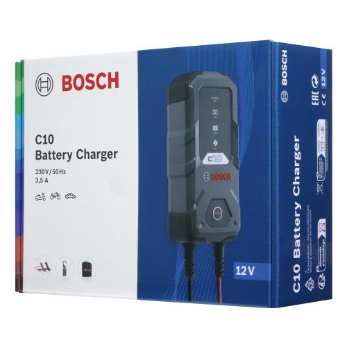 Bosch C10 Akü Şarj Cihazı 12V 3,5A - 3