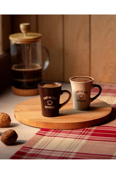 Madame Coco Saveur 2'li Espresso Seti - Renkli - 75 ml ürün görseli