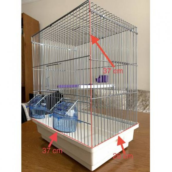 Muhabbet Kuşu Kafes Tülü - L Büyük Boy ( 1 Adet ) - 2