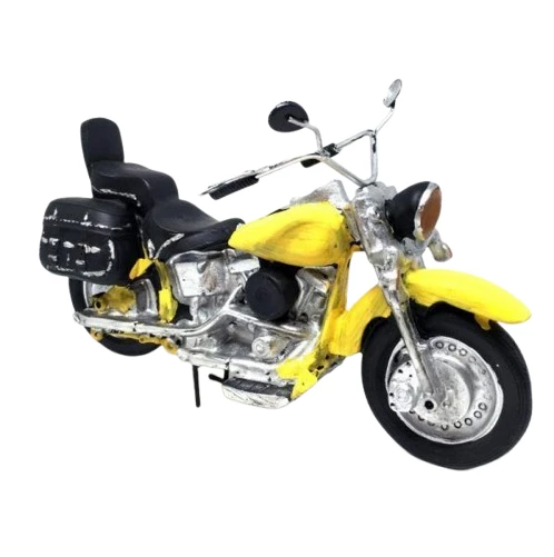 Süs Eşyası Dekoratif Nostaljik Cruiser Motorsiklet Maket Oyuncak