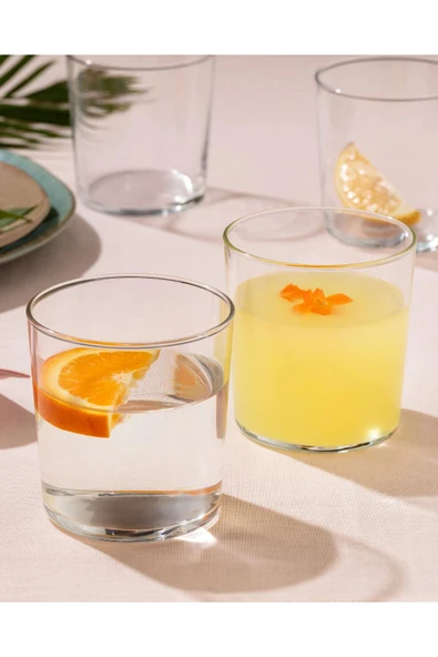 Madame Coco Pierretta 4'lü Su Bardağı Seti 380 ml ürün görseli 1