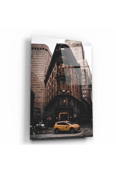 Londra Dekoratif ve Modern Cam Tablo
