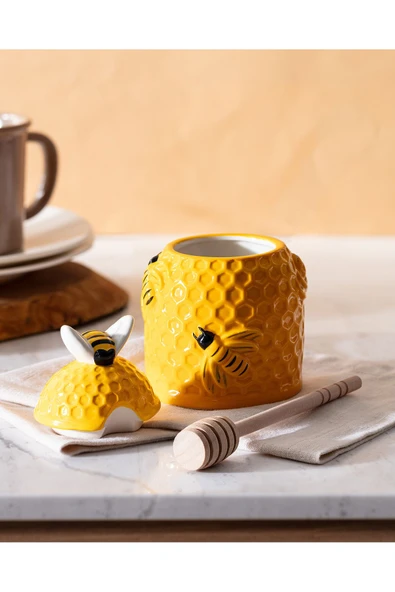 Madame Coco Ruche Bal Kavanozu - Resim 3