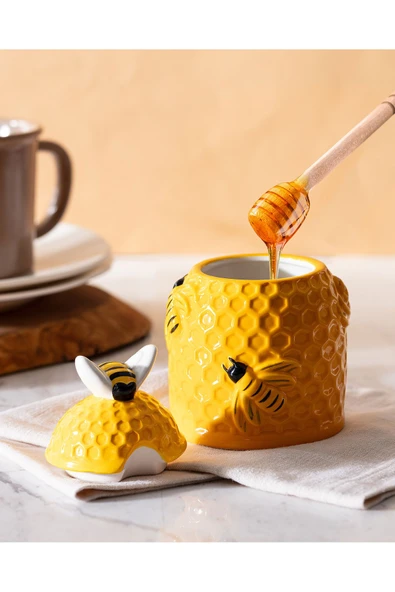 Madame Coco Ruche Bal Kavanozu - Resim 4