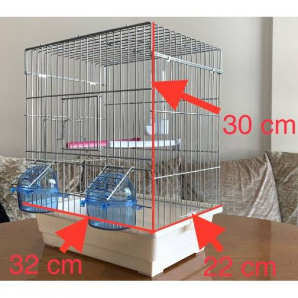 Muhabbet Kuşu Kafes Tülü - M Orta Boy ( 1 Adet ) - 2