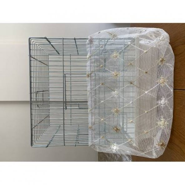 Muhabbet Kuşu Kafes Tülü - M Orta Boy ( 1 Adet ) - 3