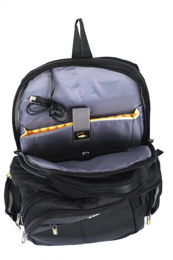 Ççs Laptop Sırt Çantası Siyah 51247 - 7