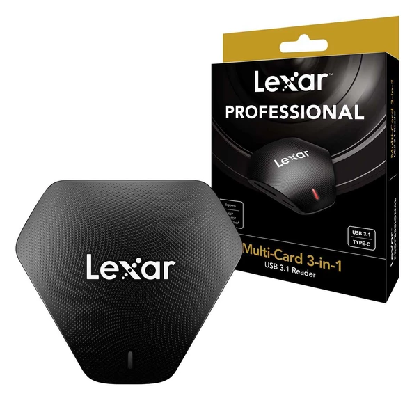 LEXAR PROF. MULTI-CARD 3-IN-1 USB 3.1 KART OKUYUCU