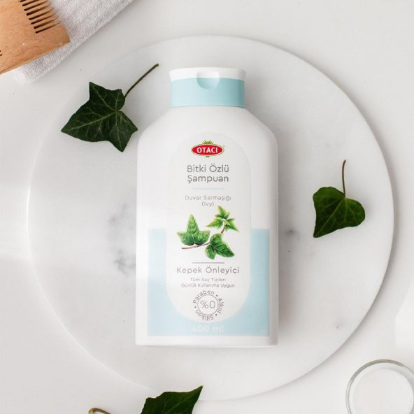 Otacı Bitki Özlü Şampuan 400ml Duvar Sarmaşığı (ıvy) Kepek Önleyici - 2