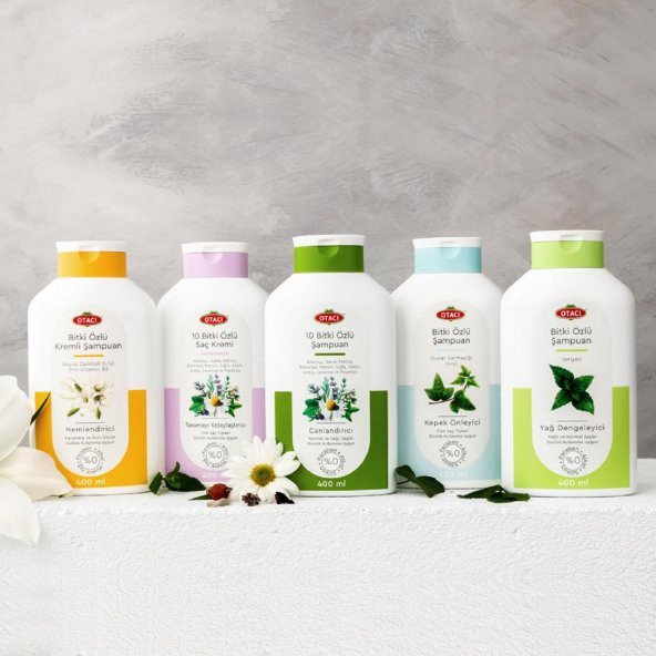 Otacı Bitki Özlü Şampuan 400ml Duvar Sarmaşığı (ıvy) Kepek Önleyici - 3