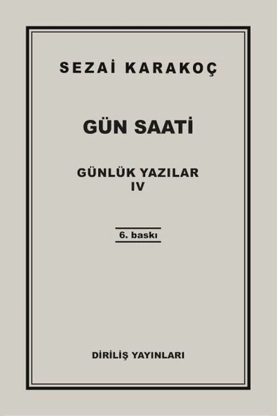 Günlük Yazılar 4 - Gün Saati