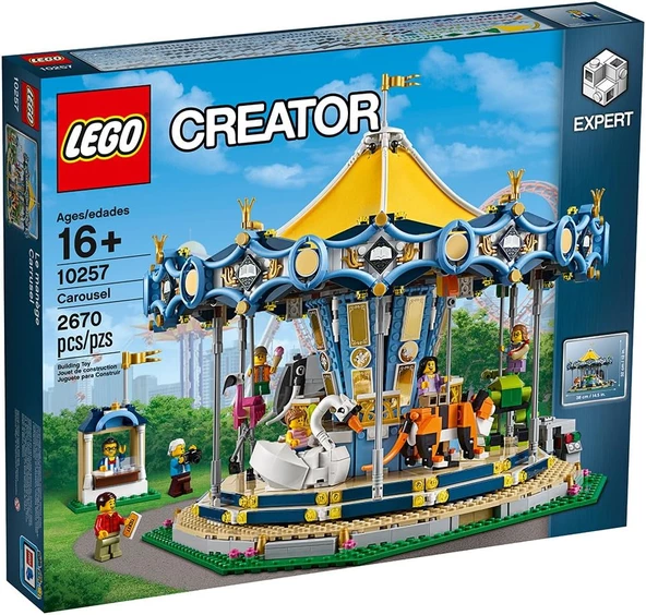 LEGO Creator 10257 Expert Carousel Atlıkarınca Lunapark