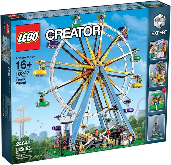 LEGO 10247 Creator Expert Ferris Wheel Construction Dönme Dolap