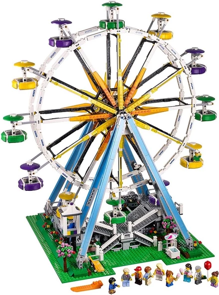 LEGO 10247 Creator Expert Ferris Wheel Construction Dönme Dolap - 3
