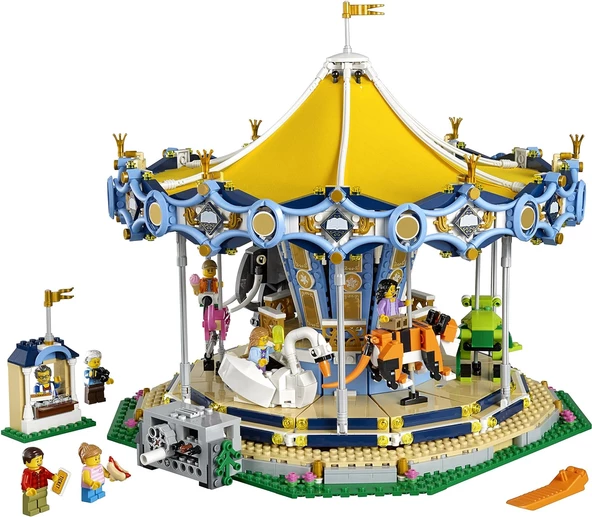 LEGO Creator 10257 Expert Carousel Atlıkarınca Lunapark - 3
