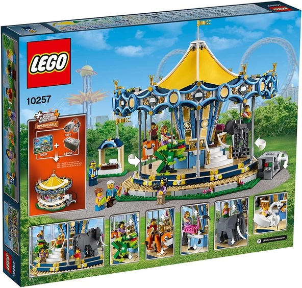 LEGO Creator 10257 Expert Carousel Atlıkarınca Lunapark - 2