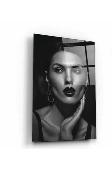 Kadın Dekoratif ve Modern Cam Tablo ürün görseli