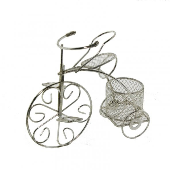 12 Adet 8x10cm Metal Tel Bisiklet Hediyelik - 3